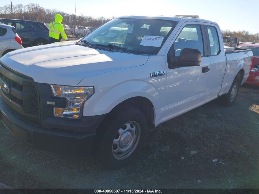 2016 Ford F-150 Xl VIN: 1FTEX1C84GFB20304 Lot: 40850507