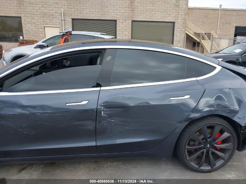 2020 Tesla Model 3 Performance Dual Motor All-Wheel Drive VIN: 5YJ3E1EC9LF641774 Lot: 40850536