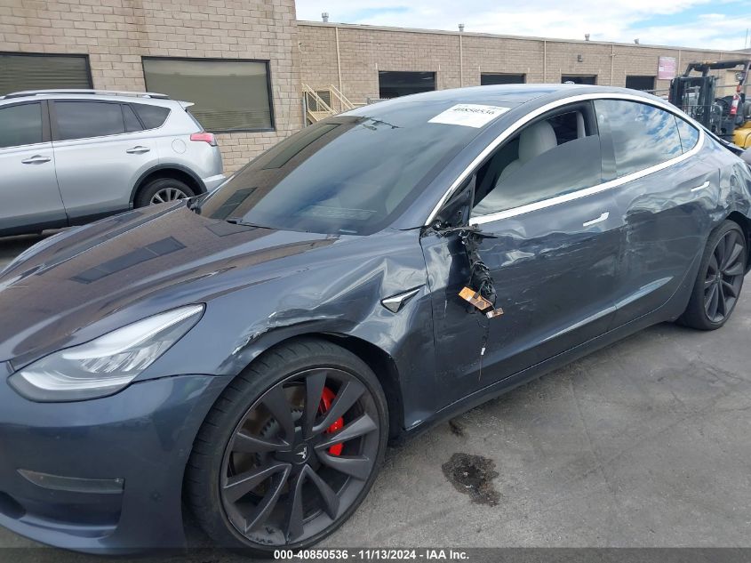 2020 Tesla Model 3 Performance Dual Motor All-Wheel Drive VIN: 5YJ3E1EC9LF641774 Lot: 40850536