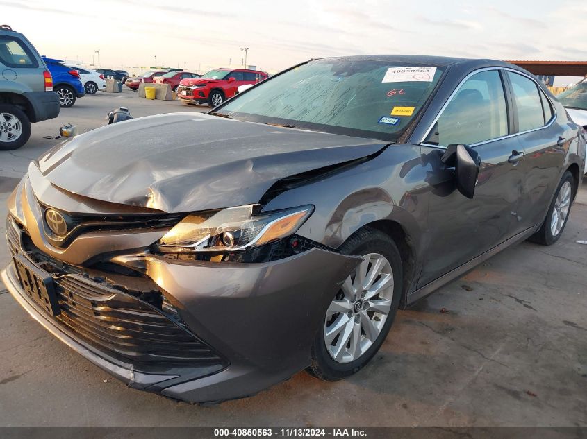 2019 Toyota Camry Le VIN: 4T1B11HK1KU787274 Lot: 40850563