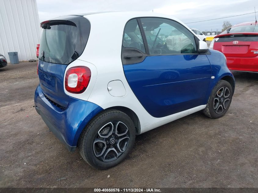 2016 Smart Fortwo Passion/Prime/Proxy/Pure VIN: WMEFJ5DA2GK069098 Lot: 40850576