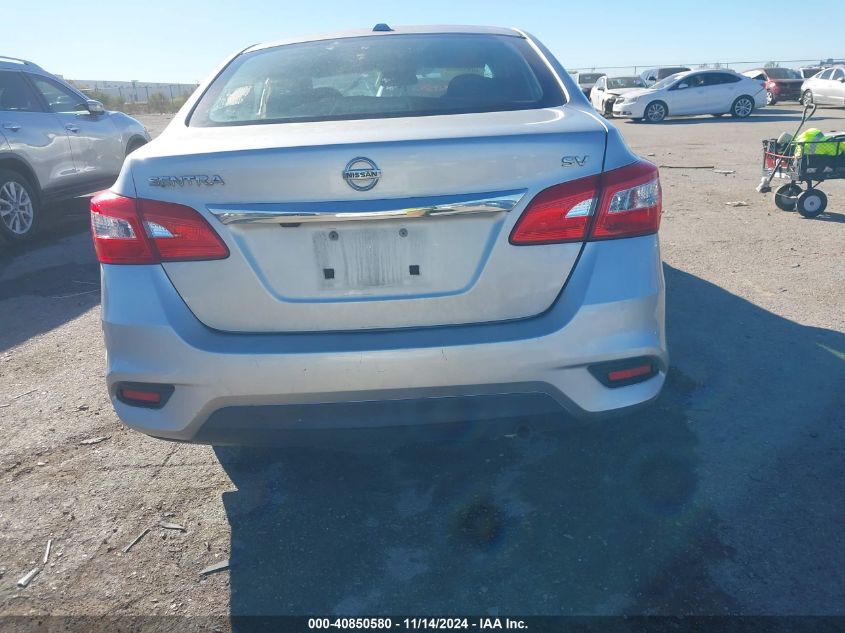 2016 Nissan Sentra Sv VIN: 3N1AB7AP0GY310283 Lot: 40850580