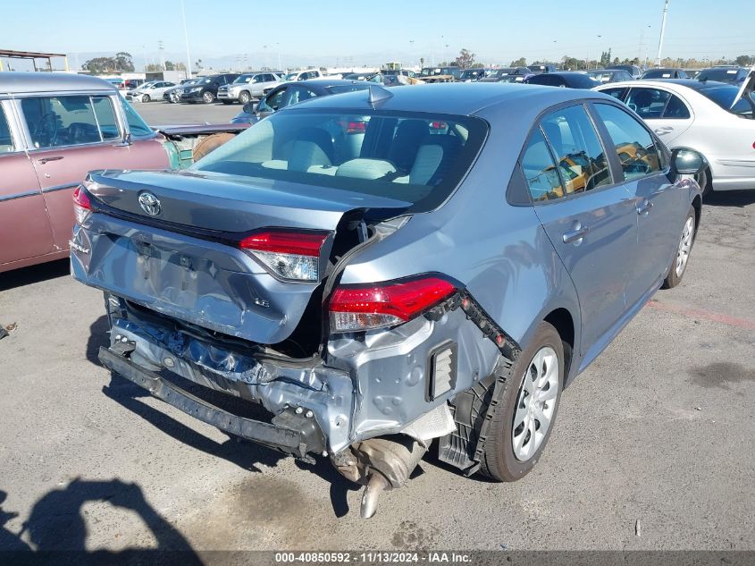 2021 Toyota Corolla Le VIN: 5YFEPMAE4MP229456 Lot: 40850592