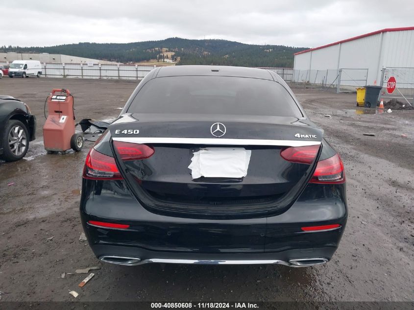 2021 Mercedes-Benz E 450 4Matic VIN: W1KZF5KB0MA876865 Lot: 40850608