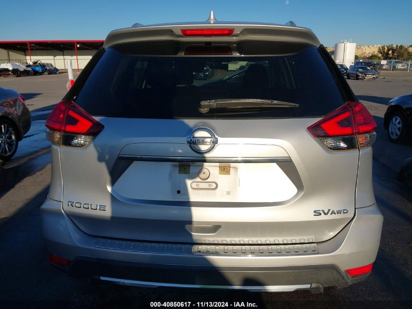 2017 Nissan Rogue Sv VIN: KNMAT2MV4HP608748 Lot: 40850617