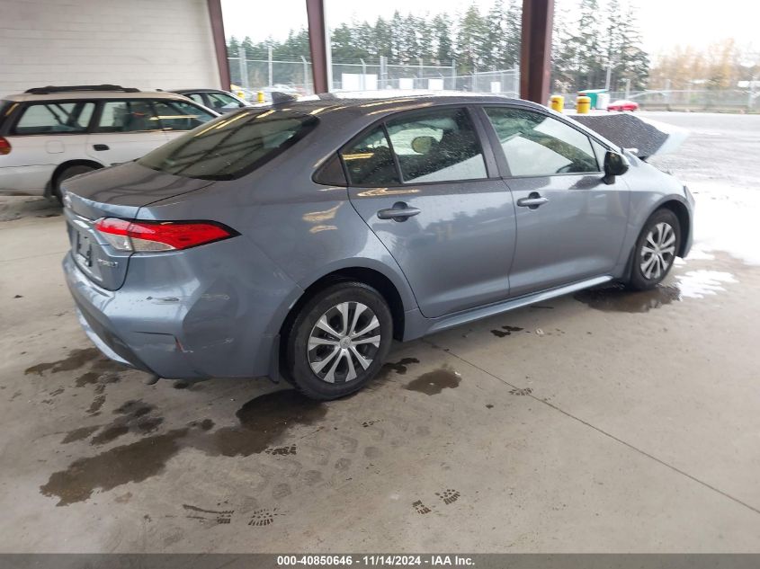 2022 Toyota Corolla Hybrid Le VIN: JTDEAMDE6N3006858 Lot: 40850646