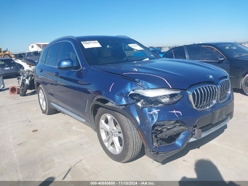 VIN 5UXTR7C54KLF30400 2019 BMW X3 no.1