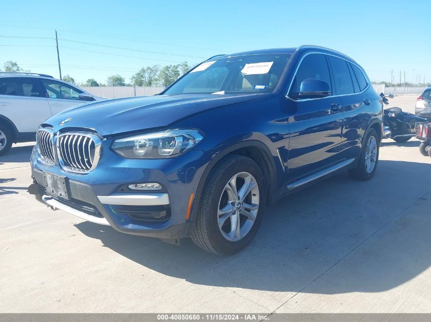 VIN 5UXTR7C54KLF30400 2019 BMW X3 no.2