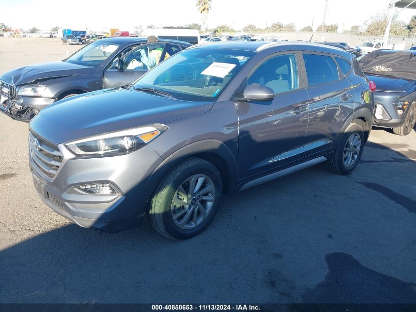 2017 Hyundai Tucson Se VIN: KM8J33A45HU487131 Lot: 40850653