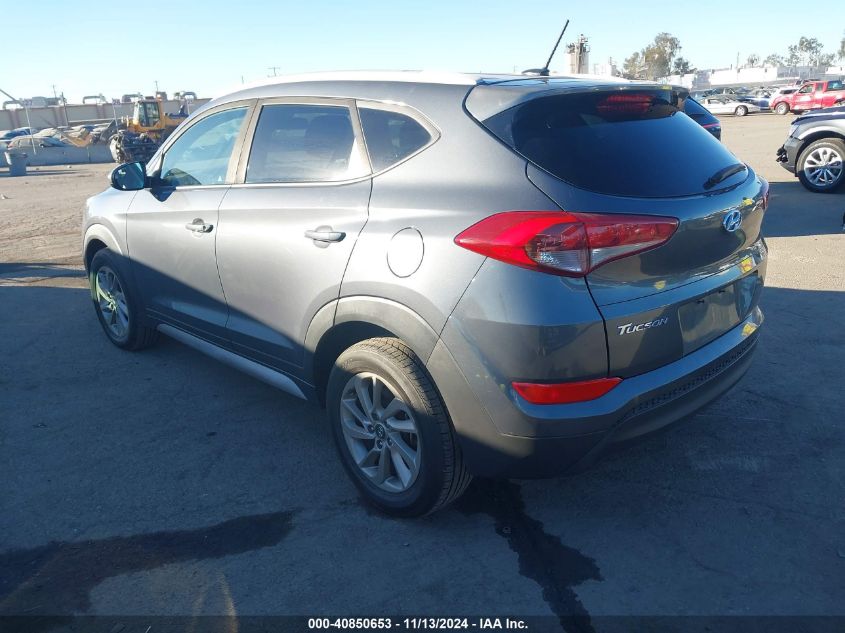 2017 Hyundai Tucson Se VIN: KM8J33A45HU487131 Lot: 40850653