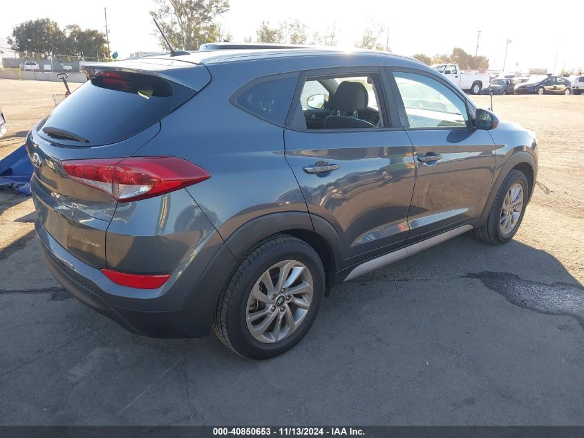 2017 Hyundai Tucson Se VIN: KM8J33A45HU487131 Lot: 40850653