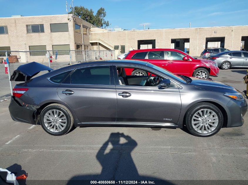 2014 Toyota Avalon Hybrid Xle Touring VIN: 4T1BD1EB3EU033762 Lot: 40850658