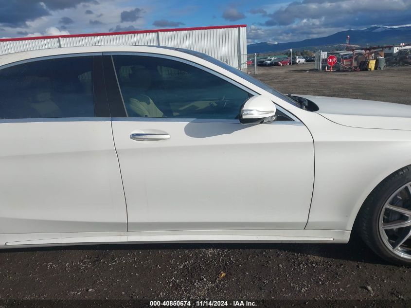 2018 Mercedes-Benz S 560 4Matic VIN: WDDUG8GB8JA393217 Lot: 40850674