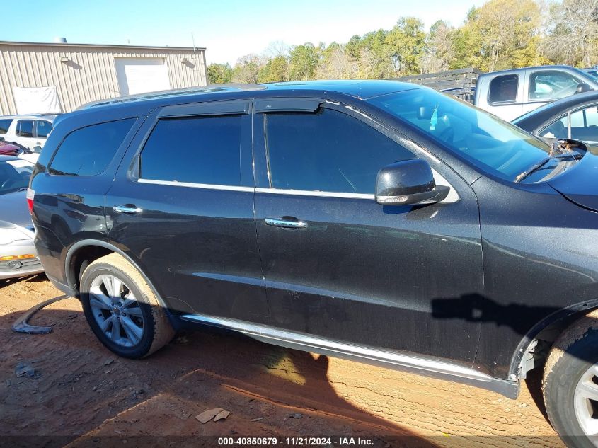 2013 Dodge Durango Crew VIN: 1C4RDHDG9DC680549 Lot: 40850679