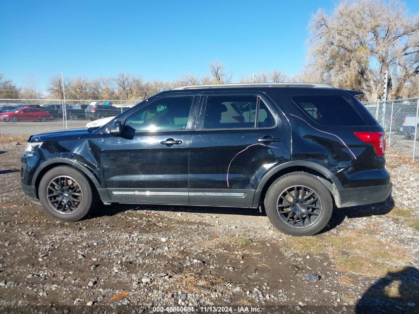 2018 Ford Explorer Xlt VIN: 1FM5K8DH2JGB60688 Lot: 40850681