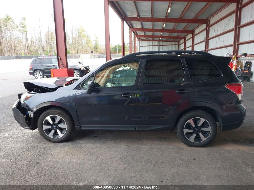 2018 Subaru Forester 2.5I Premium VIN: JF2SJAGC2JH482261 Lot: 40850698