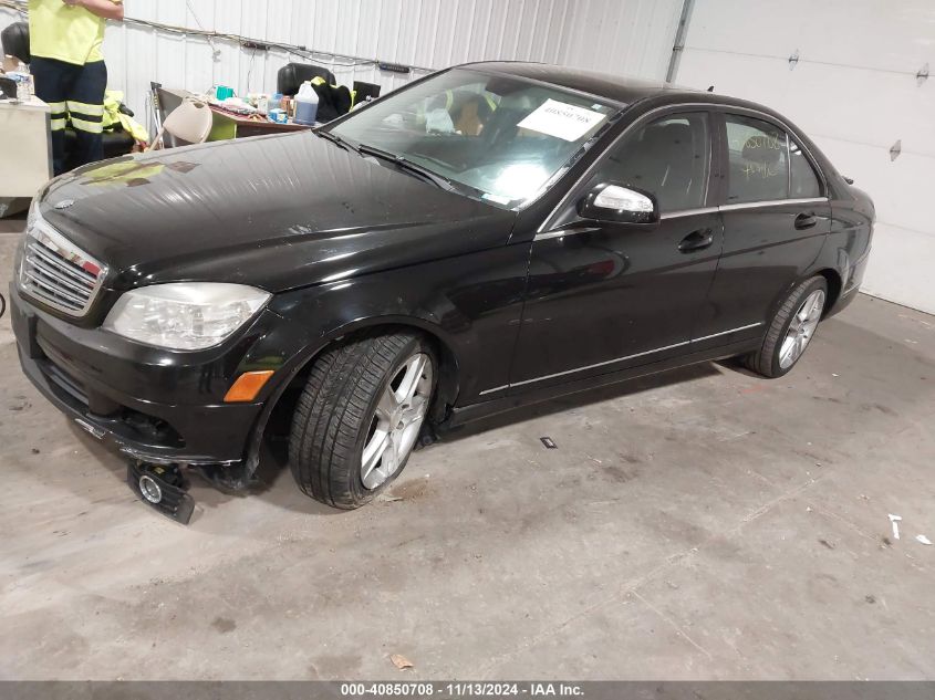 2009 Mercedes-Benz C 300 Luxury 4Matic/Sport 4Matic VIN: WDDGF81X79R047063 Lot: 40850708