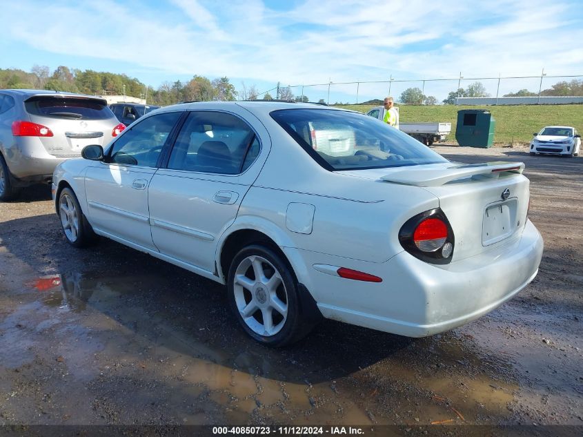 2000 Nissan Maxima Gle/Gxe/Se VIN: JN1CA31D2YT526981 Lot: 40850723