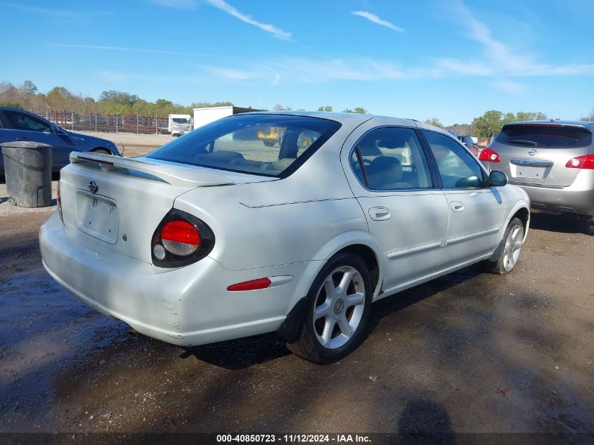 2000 Nissan Maxima Gle/Gxe/Se VIN: JN1CA31D2YT526981 Lot: 40850723