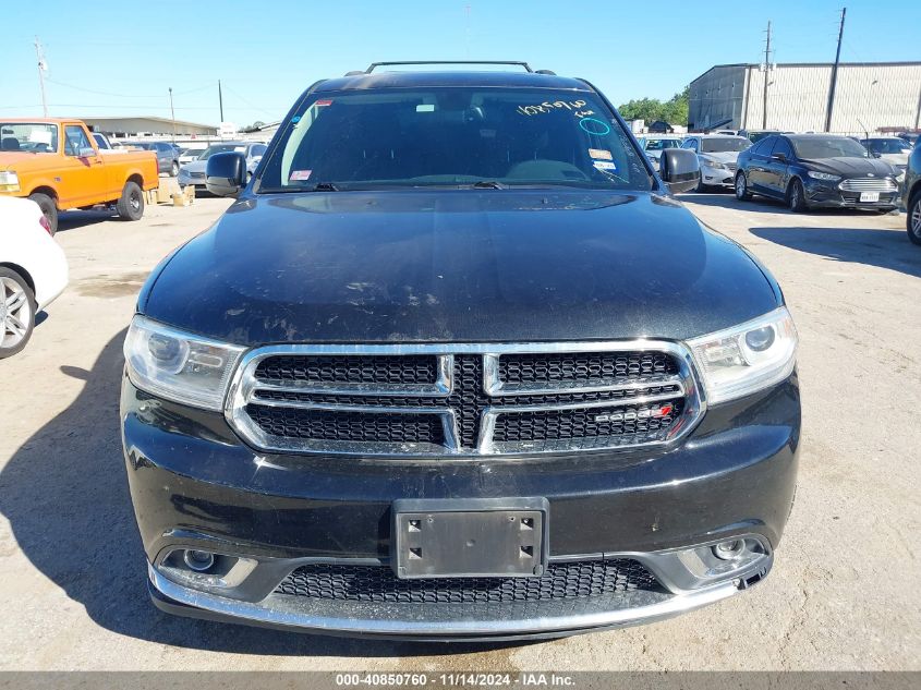 2015 Dodge Durango Sxt VIN: 1C4RDHAG9FC187817 Lot: 40850760