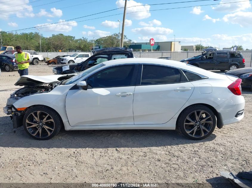 2019 Honda Civic Sport VIN: 2HGFC2F81KH565660 Lot: 40850780