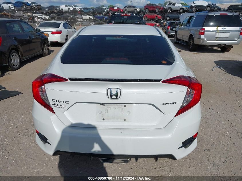 2019 Honda Civic Sport VIN: 2HGFC2F81KH565660 Lot: 40850780