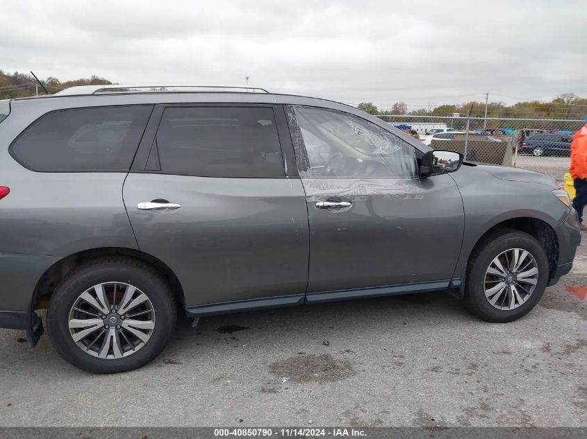 2018 Nissan Pathfinder Sv VIN: 5N1DR2MM8JC655633 Lot: 40850790