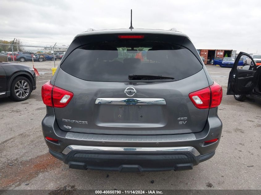 2018 Nissan Pathfinder Sv VIN: 5N1DR2MM8JC655633 Lot: 40850790