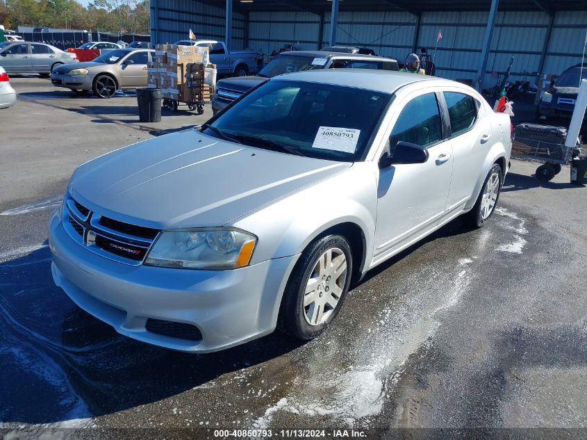 2011 Dodge Avenger Express VIN: 1B3BD4FG2BN509538 Lot: 40850793