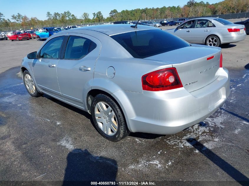 2011 Dodge Avenger Express VIN: 1B3BD4FG2BN509538 Lot: 40850793