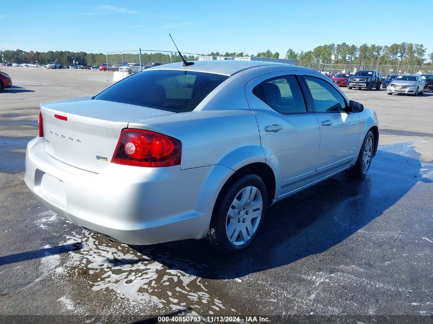 2011 Dodge Avenger Express VIN: 1B3BD4FG2BN509538 Lot: 40850793