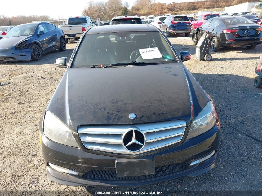 2011 Mercedes-Benz C 300 Luxury 4Matic/Sport 4Matic VIN: WDDGF8BB3BR147301 Lot: 40850817