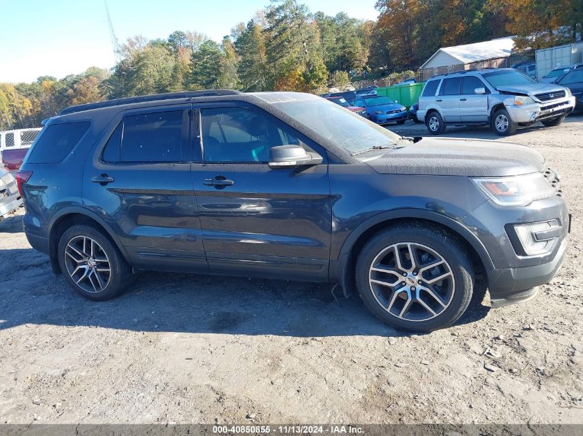 2017 Ford Explorer Sport VIN: 1FM5K8GT0HGB18983 Lot: 40850855