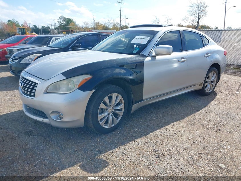 Vin: jn1by1ar1bm372577, lot: 41340474, infiniti m37x 20112
