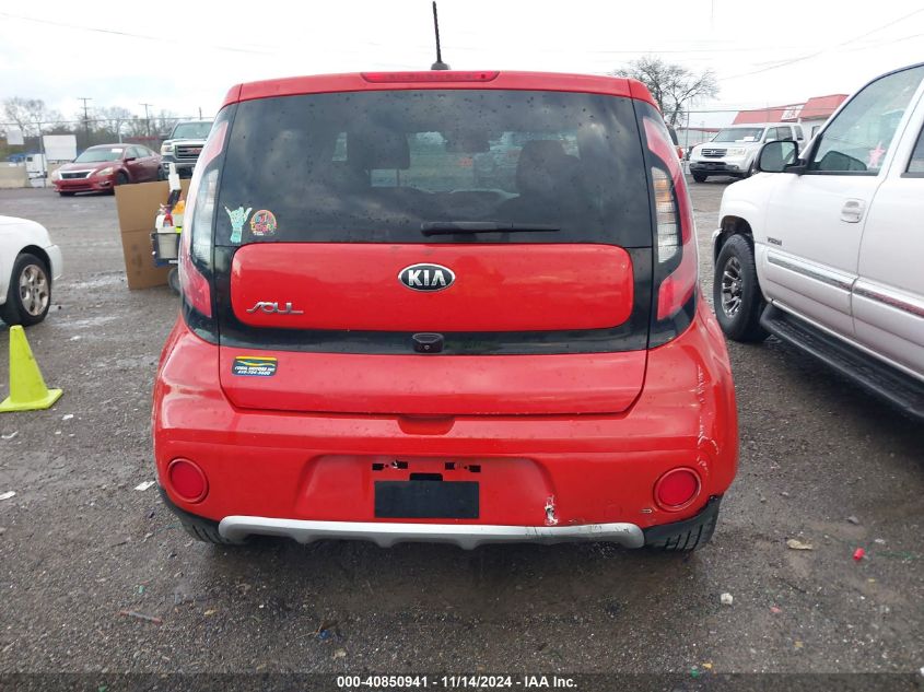 2017 Kia Soul + VIN: KNDJP3A57H7426928 Lot: 40850941