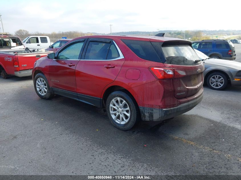 2019 Chevrolet Equinox Lt VIN: 2GNAXKEV4K6132020 Lot: 40850948