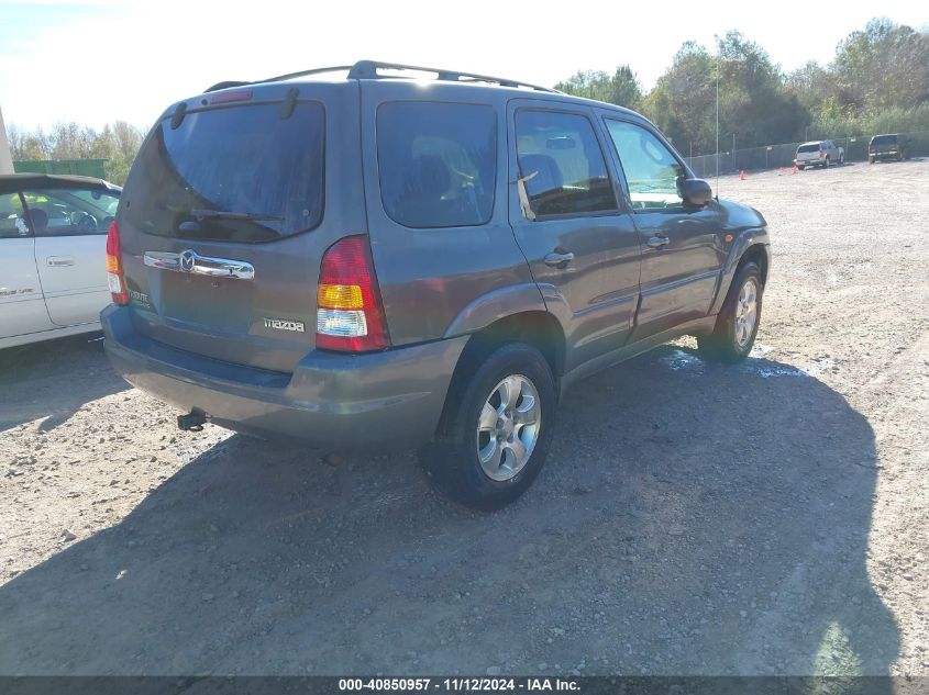 2002 Mazda Tribute Es V6/Lx V6 VIN: 4F2YU09112KM24006 Lot: 40850957