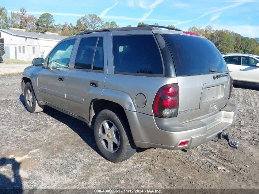 2002 Chevrolet Trailblazer Ls VIN: 1GNDT13S022440889 Lot: 40850961