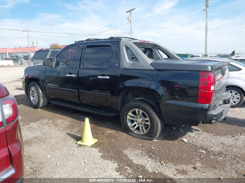 2008 Chevrolet Avalanche 1500 Ls VIN: 3GNEC12068G159698 Lot: 40850970