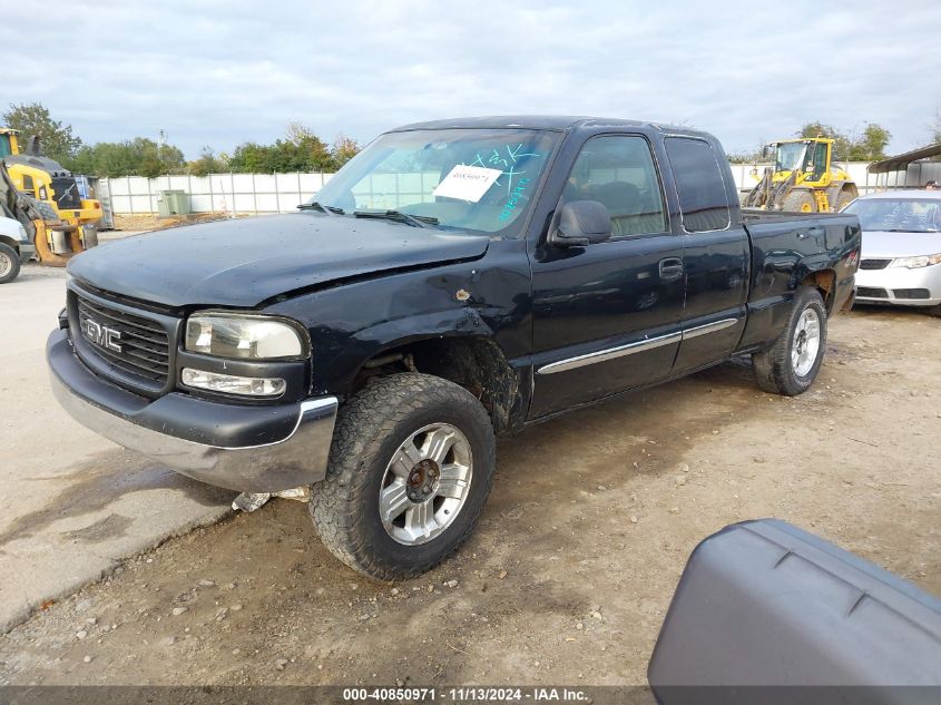 2003 GMC Sierra 1500 Sle VIN: 2GTEK19T431153783 Lot: 40850971