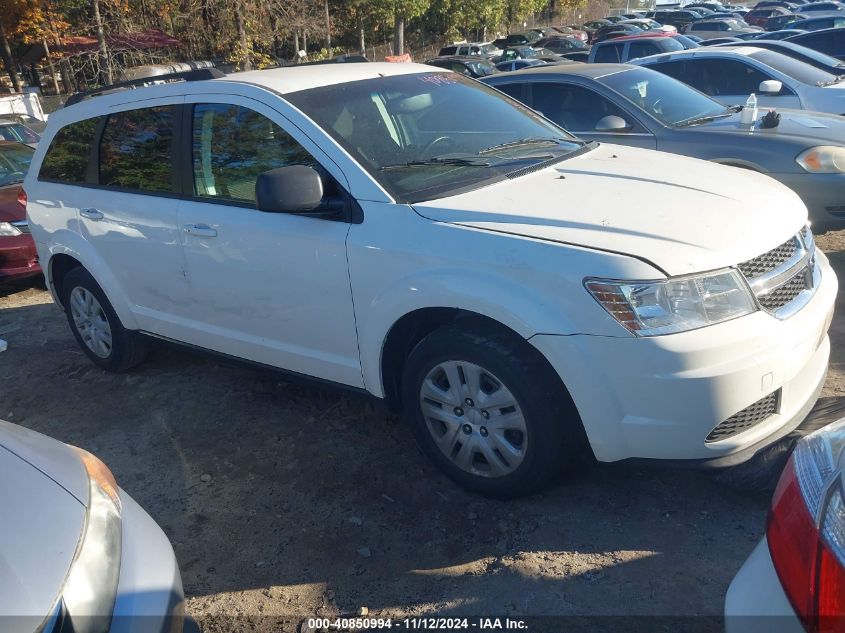 2014 Dodge Journey Se VIN: 3C4PDCABXET280220 Lot: 40850994