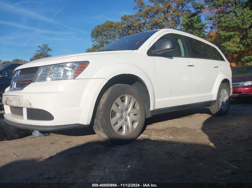 2014 Dodge Journey Se VIN: 3C4PDCABXET280220 Lot: 40850994