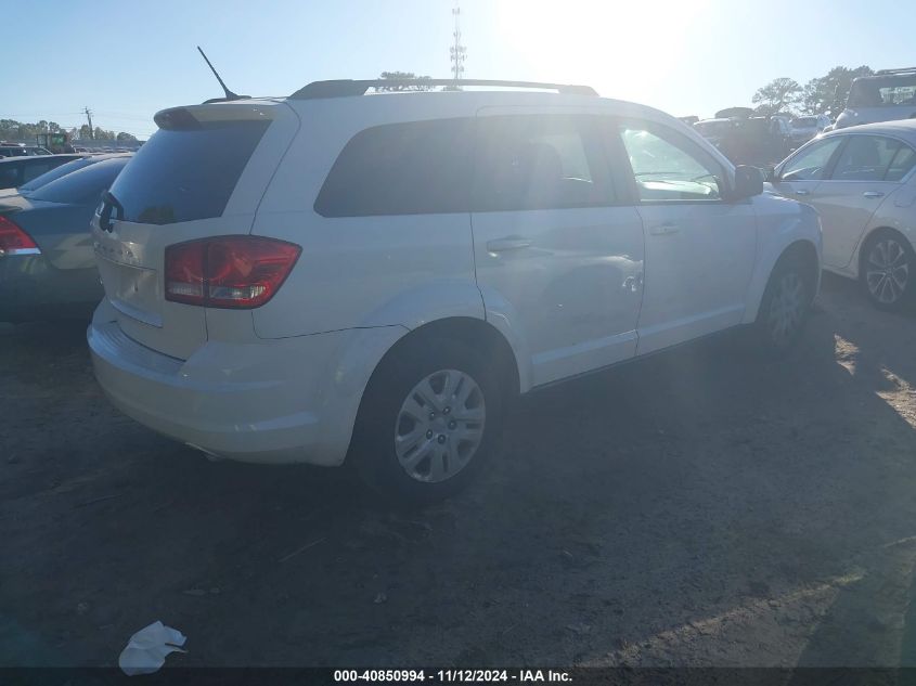 2014 Dodge Journey Se VIN: 3C4PDCABXET280220 Lot: 40850994