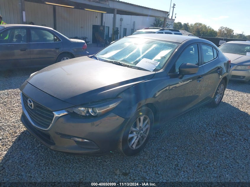 Vin: 3mzbn1u71jm193827, lot: 41340622, mazda mazda3 sport 20182