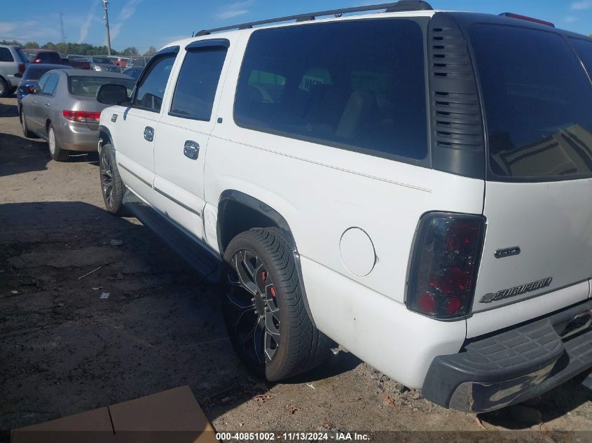 2003 Chevrolet Suburban 1500 Lt VIN: 3GNEC16Z23G115327 Lot: 40851002