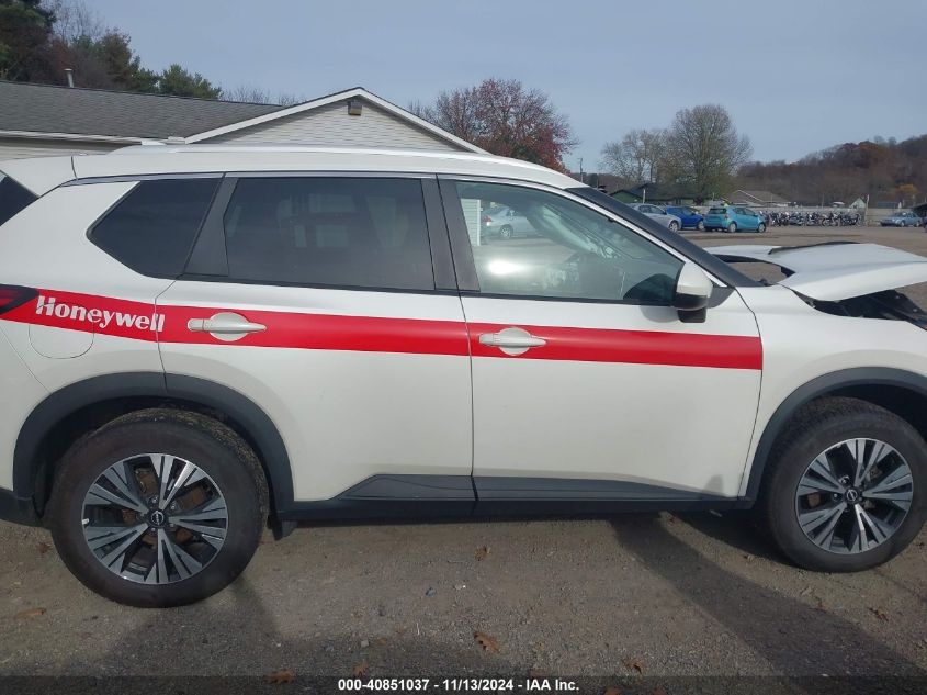 2022 Nissan Rogue Sv Intelligent Awd VIN: 5N1BT3BB5NC702008 Lot: 40851037