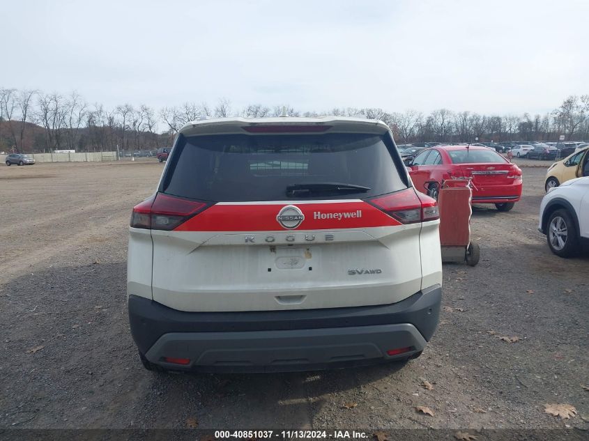 2022 Nissan Rogue Sv Intelligent Awd VIN: 5N1BT3BB5NC702008 Lot: 40851037