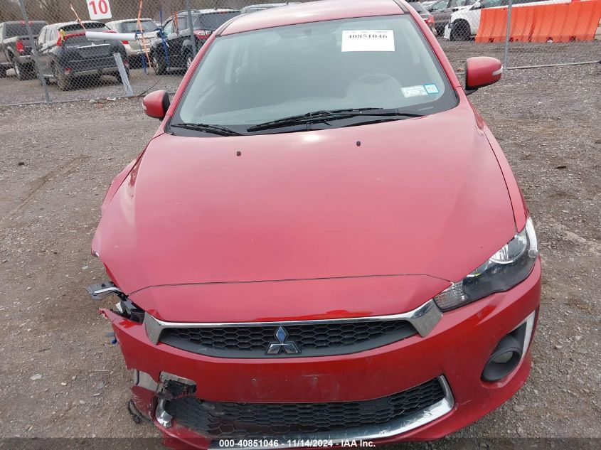 2017 Mitsubishi Lancer Es VIN: JA32U2FU4HU005238 Lot: 40851046