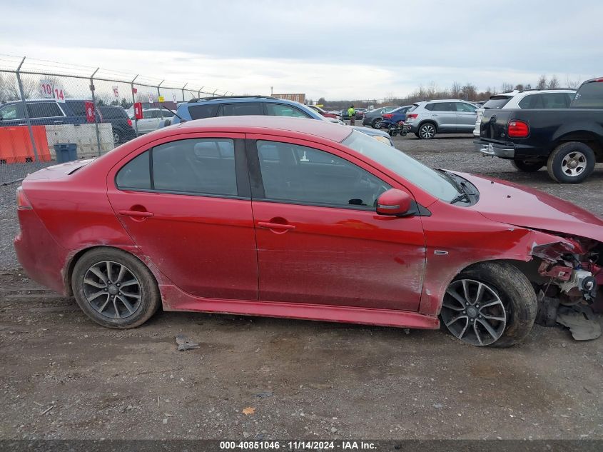 2017 Mitsubishi Lancer Es VIN: JA32U2FU4HU005238 Lot: 40851046