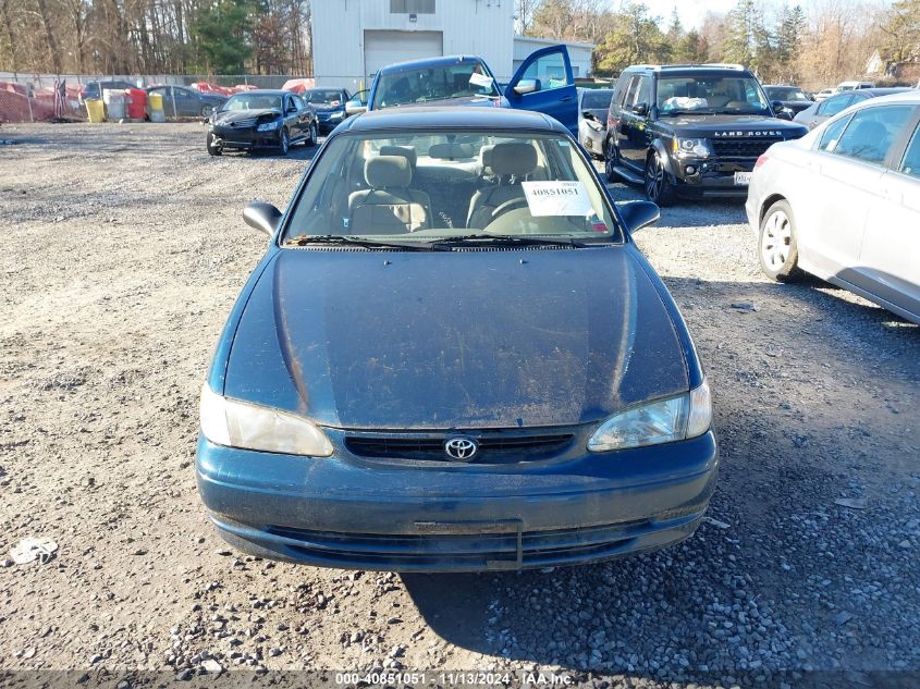 1998 Toyota Corolla Ve VIN: 2T1BR12EXWC081875 Lot: 40851051